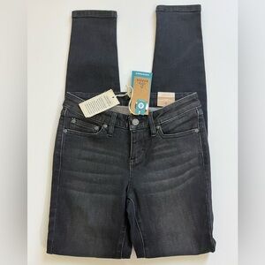 Prana Black London Jeans Size 0 / 25 regular Fit Inseam 31” New with Tags